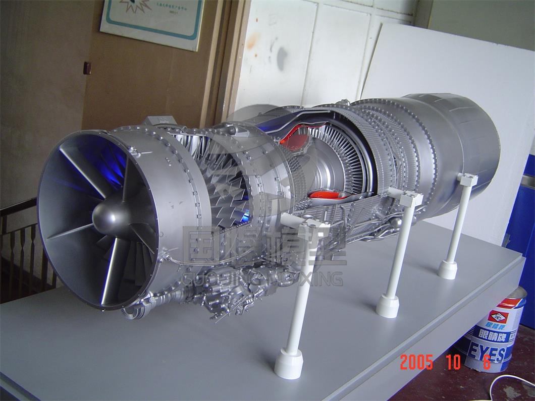 乐平县飞机发动机模型